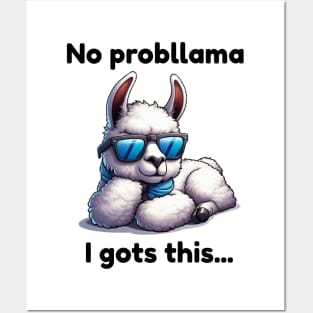 No probllama Posters and Art